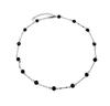 Black Stray Kids Reno Worn Motif Stylish Korean Accessory [AREUM] Necklace, Chain,