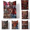 Horror Movie Watching Blanket Halloween Decorations Soft Home Warm Bedspreads