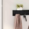 Wall Mounted Nightstand Wall Mounted Black Oak Effect