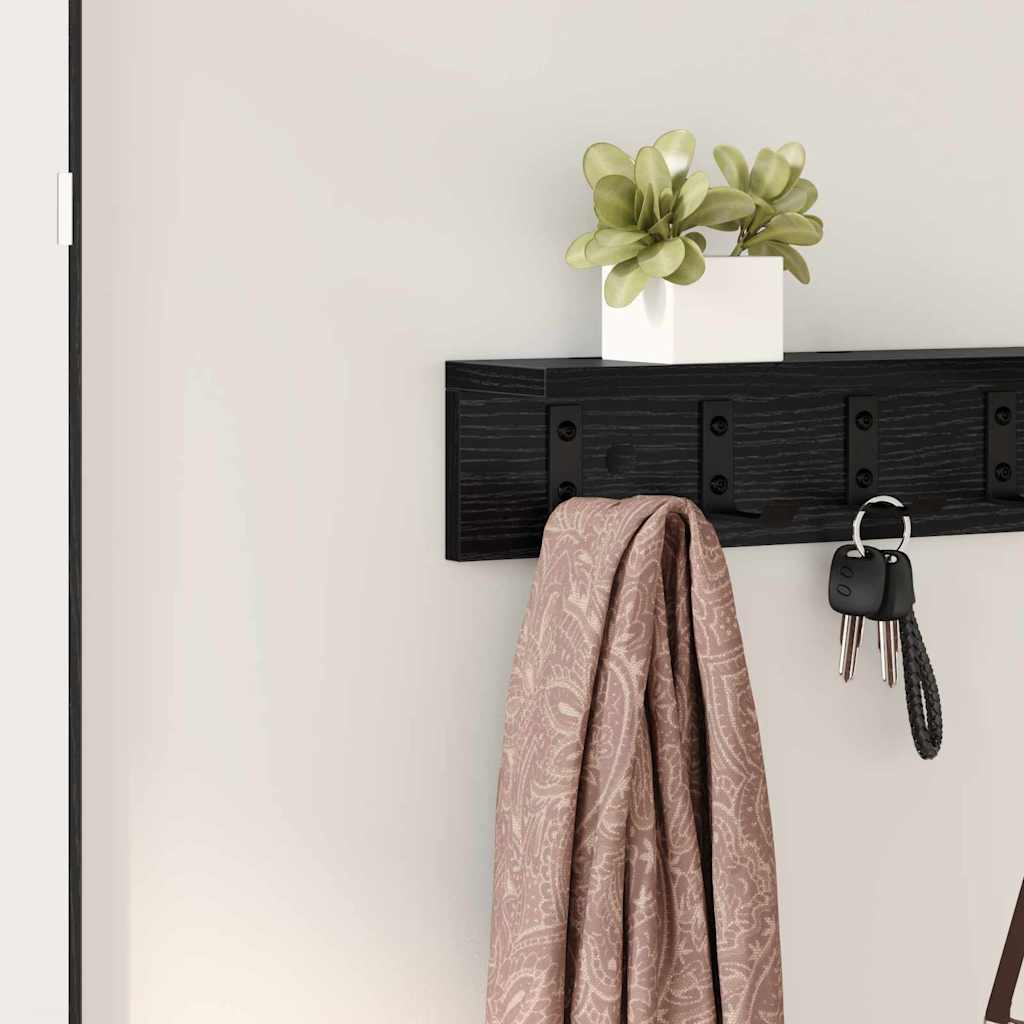 Wall Mounted Nightstand Wall Mounted Black Oak Effect