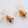 Handmade Materials Mini Goldfish Figurine PVC Material DIY Craft Figurine  Home Decor