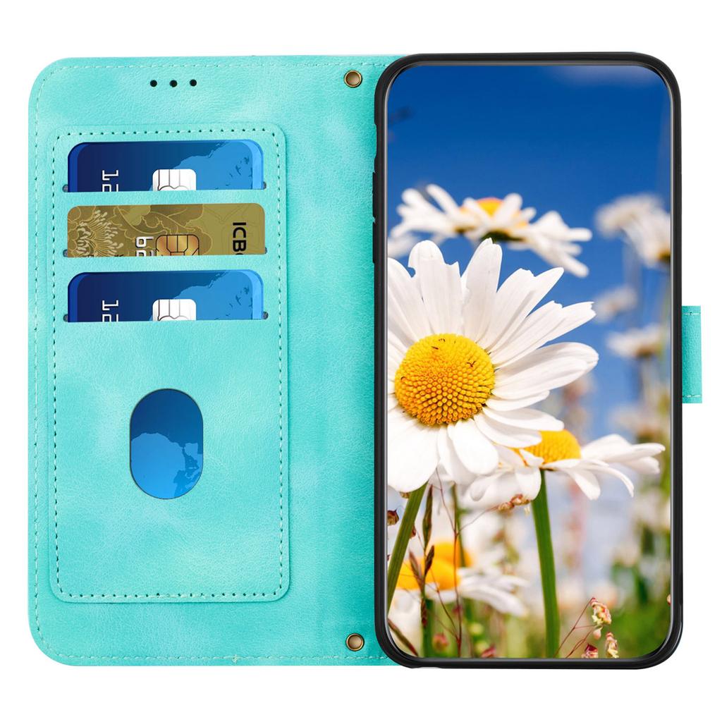 For Xiaomi Redmi Note 15 Pro 5G (Global) Case PU Leather Floral Phone Cover with Card Slots