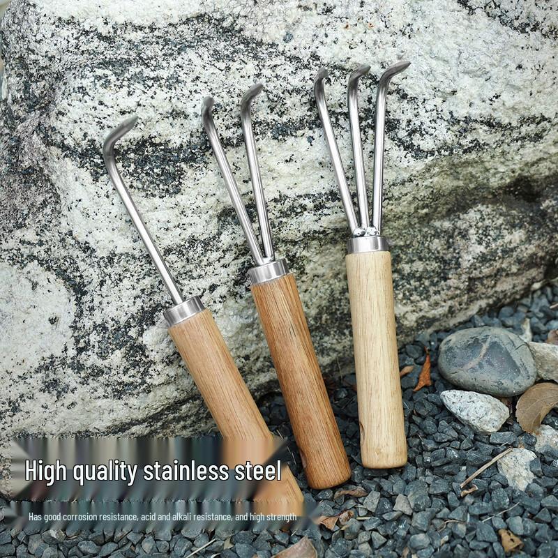 Stainless Steel Garden Hand Rake
