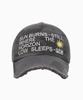 FREEMARIO Horizon Camo Damaged Ball Cap [Black]