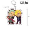 Acrylic Keychain - Luffy, Zoro, Nami Anime Pendant