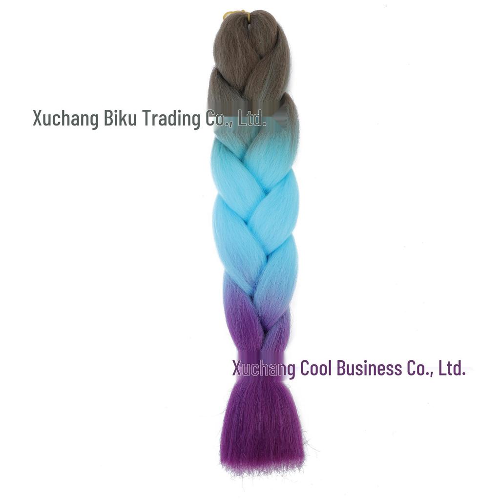 Three, Four, Five-Color Gradient High-Temp Fiber Jumbo Braid Material