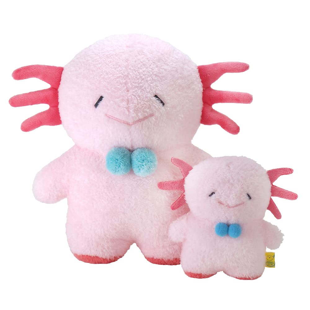 SunLemon Fluffy Wooper Looper Pink Medium 25x27x18cm Plush Animal P-8202
