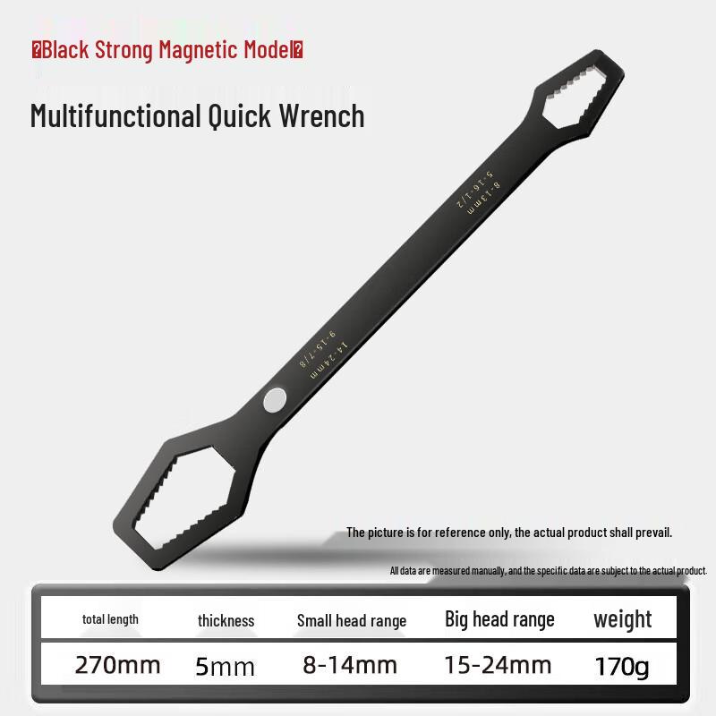 SMVP Double-Ended Multi-Purpose Wrench CN plug (adapter included)
