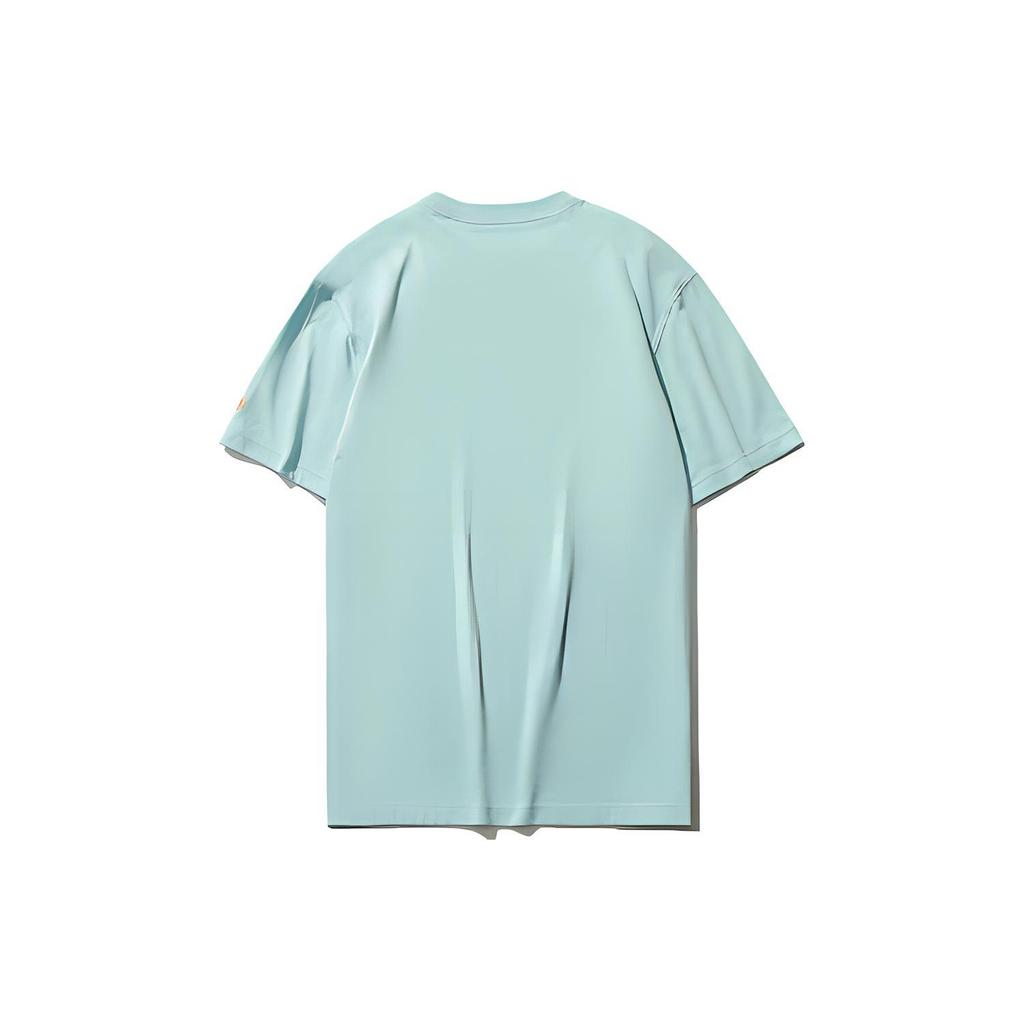 Li Ning Badfive T Shirt Men's Lake Gray Blue AHSR119-3