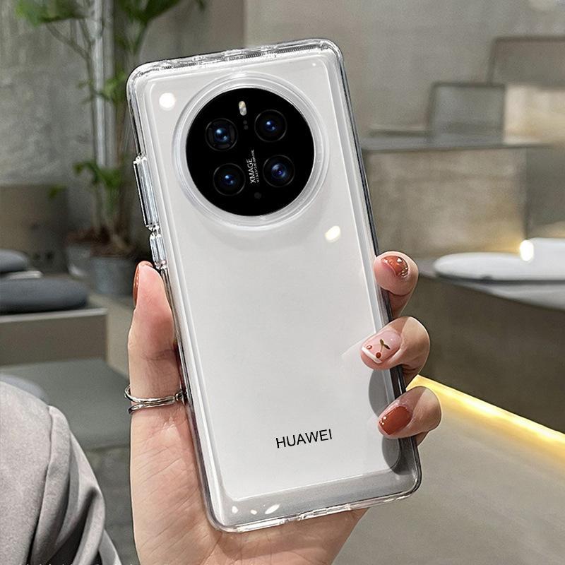 Geeignet für Huawei Mate60Pro Space Shell Handyhülle Transparent Rundumschutz Hartschale Nova9 Schutzhülle Mate70 Modell