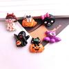 Halloween Pumpkin Skull Resin Accessories: DIY Cream Phone Case, Handmade Girl Hair Clips & Ties Ornaments