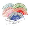 Vintage Lace Folding Fan Dance Hand Held Fans Chinese Dance Fan Photo Props Wedding Party Decoration Ornament Craft Gift