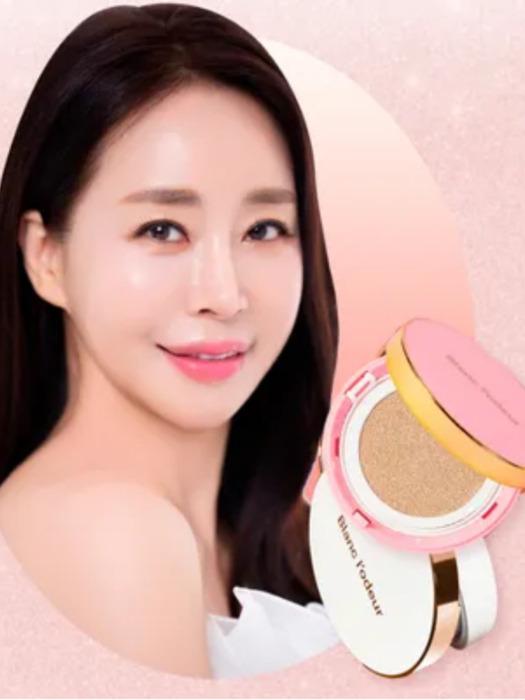 Blanclodeur Blanclodeur White Shine Tan Tan Cushion Noble White (1 Main Product + 1 Refill)