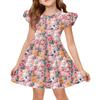 Sommer-Prinzessinenkleid für Mädchen - A-Linien-T-Shirt-Kleid Ostertag