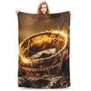 L-Lords Of The R-Rings  Warm Soft Blankets  Students Plush Throw Blanket Novelty Bedroom Flannel Bedspread Sofa Bed Cover