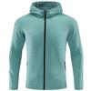 Men’s Quick-Dry Hooded Fleece Jacket for Running and Fitness