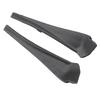 Pair Car Front Side Windshield Wiper Cowl Extension Trim Cape Black Grille Outer Cover for Nissan Rogue 2014-2020 Exterior Parts