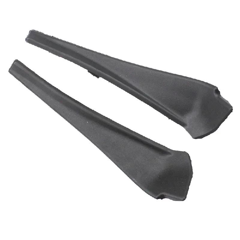 Pair Car Front Side Windshield Wiper Cowl Extension Trim Cape Black Grille Outer Cover for Nissan Rogue 2014-2020 Exterior Parts