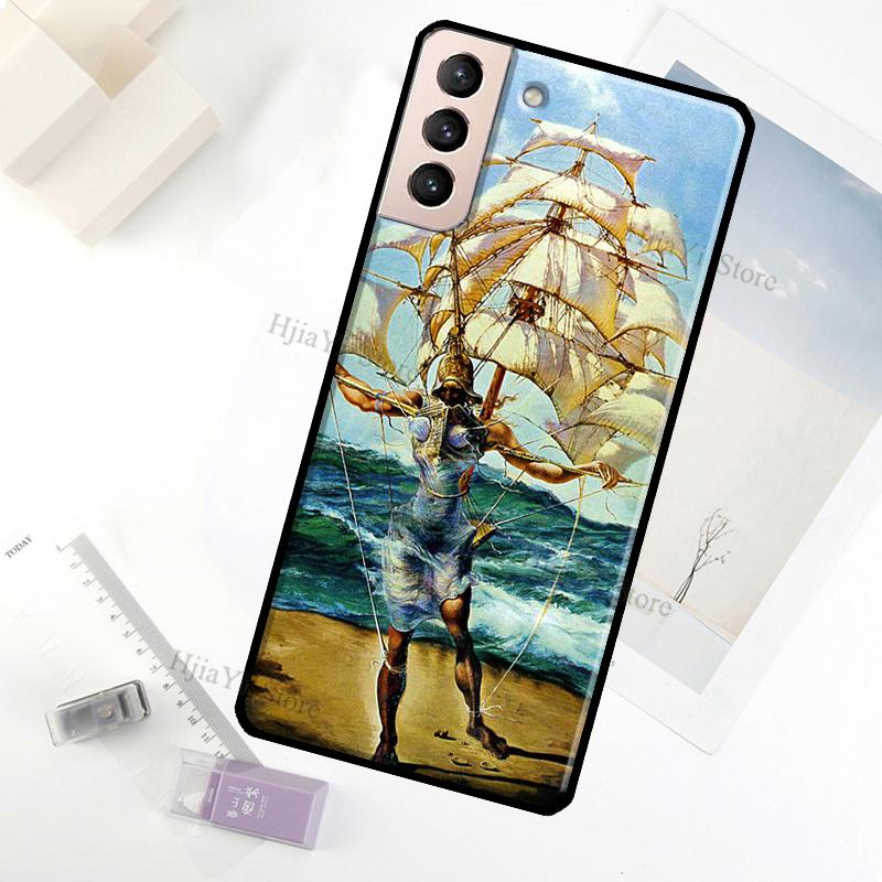 Salvador Dali Art Case For Samsung Galaxy S23 Ultra Note 20 10 S9 S10 Plus S20 S21 FE S22 Ultra Phone Cover