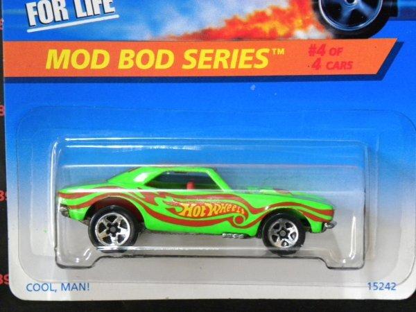 Hot Wheels CAMARO MOD BOD SERIES 1996 1967 Camaro '67 #399