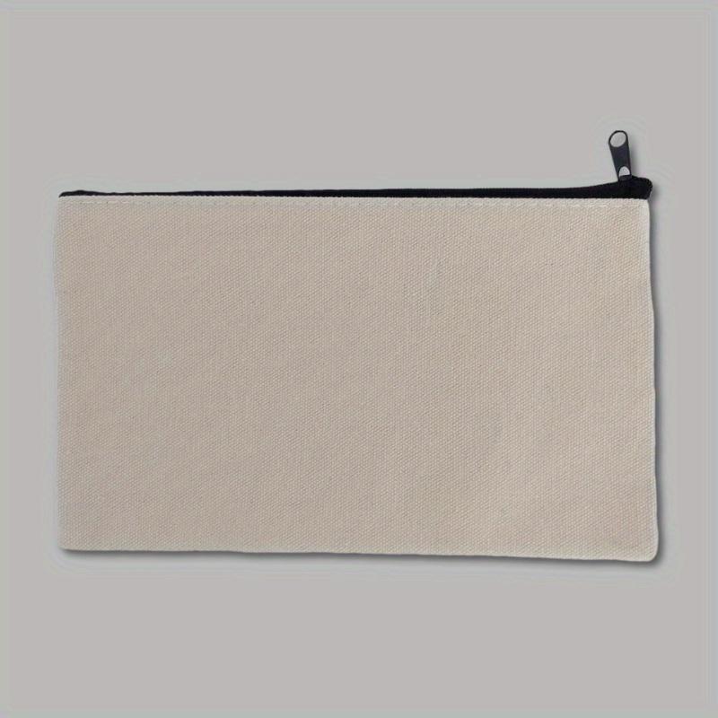 

Canvas Charger Organizer Pouch, Unisex Travel Cable and USB Bag Storage, Zipper DIY Graffiti Pen Bag Fabric Pen Bag