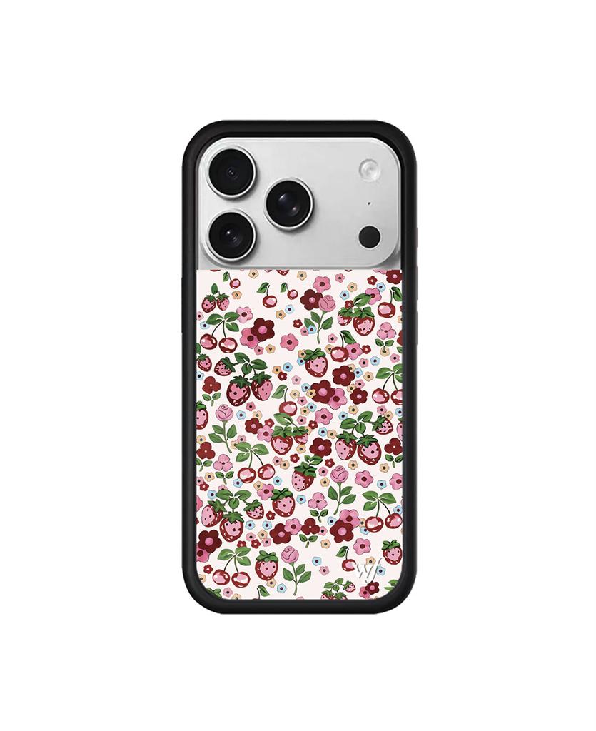 Nový Květinový INS 3D WF Roztomilý Jahodový Třešňový Kryt na Telefon pro 17 12 13 14 Pro Max 16 Plus 15 pro 17Pro Kreslený Ochranný Kryt