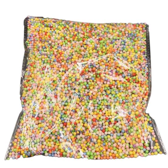 Polystyrene Bead Mini Non-fade Light Weight Bright Color Foam Bead for Gift Box Filling
