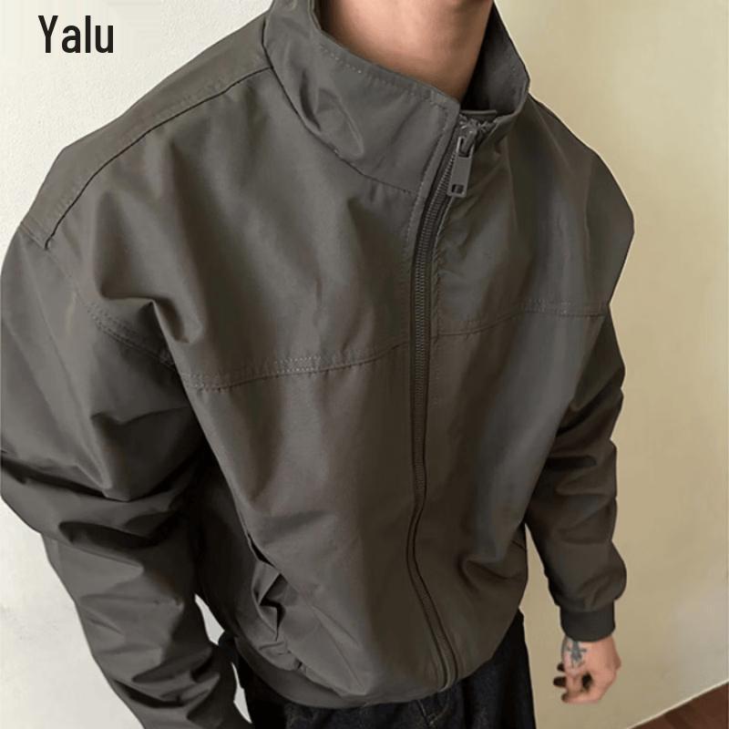 Yalu Men s Stand Collar Outdoor Jacket M