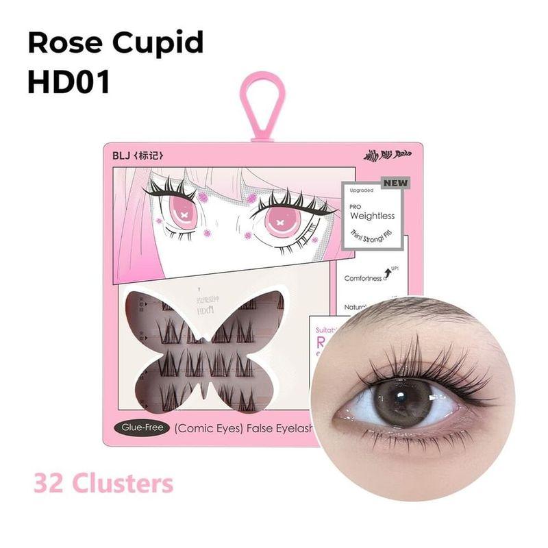 BLJ - Comic Eyes Glue-free False Eyelashes - HD01