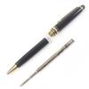 Excellent MONTBLANC Ballpoint pen Meisterstck Classic Twist type Black gold mens Used