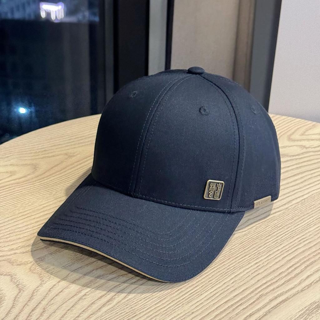 New Chinese-style unisex hard-brim baseball cap, fashionable and versatile, sun-shading, makes the face look smaller and trendy