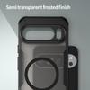 For Google Pixel 10 Pro XL 10 Pro Case Magnetic Semi-translucent Matte PC+ Soft TPU Edge Camera Lens Protection Cover