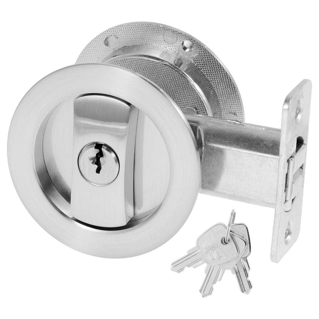 Türschloss Rund Schwarz Schiebetürschloss Scheunentür Badezimmer Doppelhaken Schiebetürschloss Badezimmer Hakenverschluss