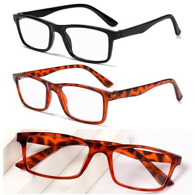 Unisex Ultralight Portable Eyeglasses PC Frames Presbyopic Glasses Reading Glasses