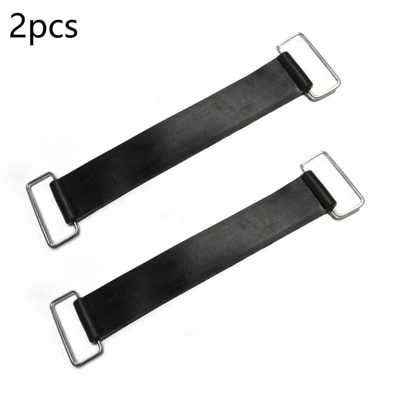 

2/4 Pack Of Motorcycle Rubber Battery Retaining Straps, Suitable For All Motorcycles, Tricycles, And Scooters A2