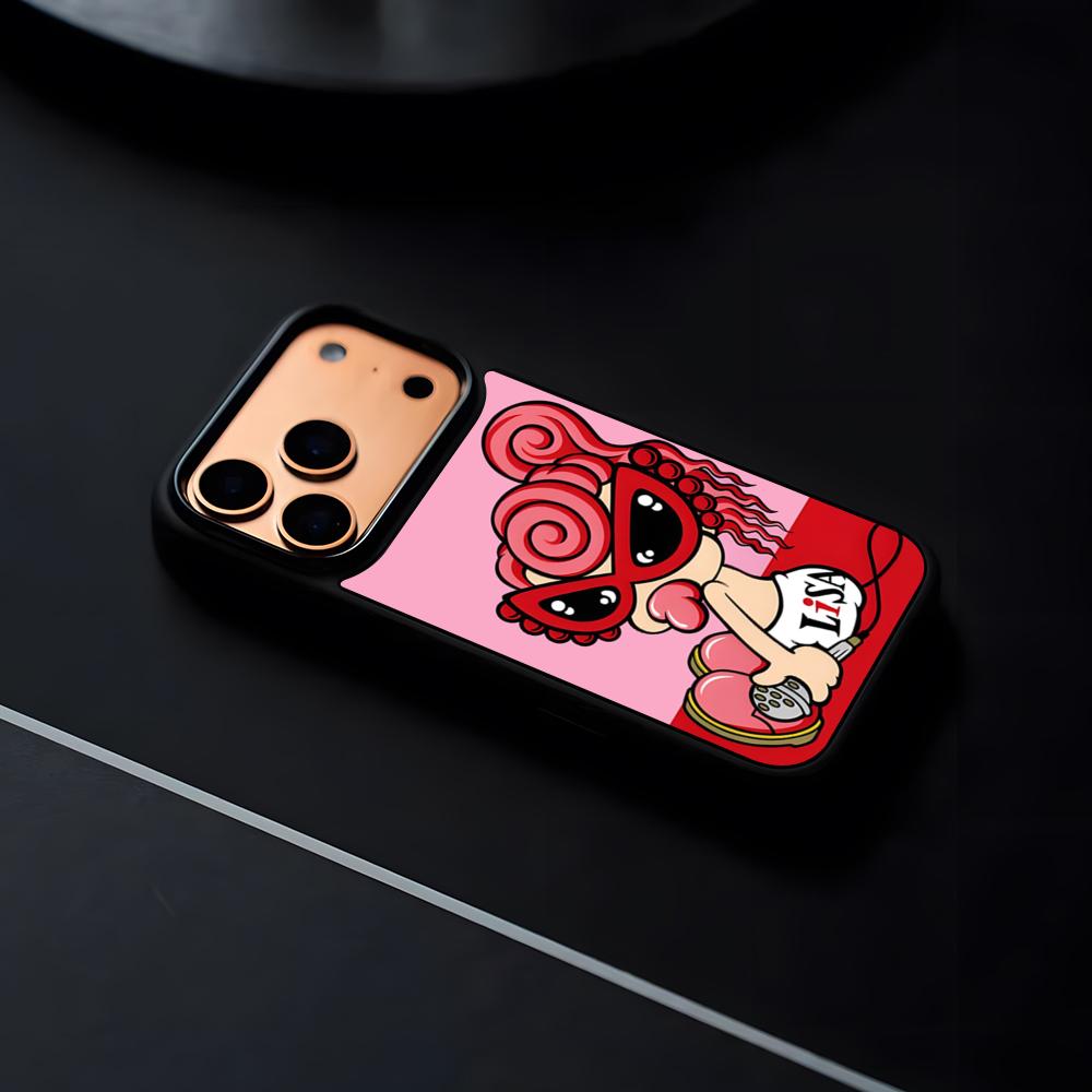 Famous H-Hysteric M-Mini Phone Case For IPhone 17 16 15 14 13 12 Pro Max Plus Black Frame Hard Shell