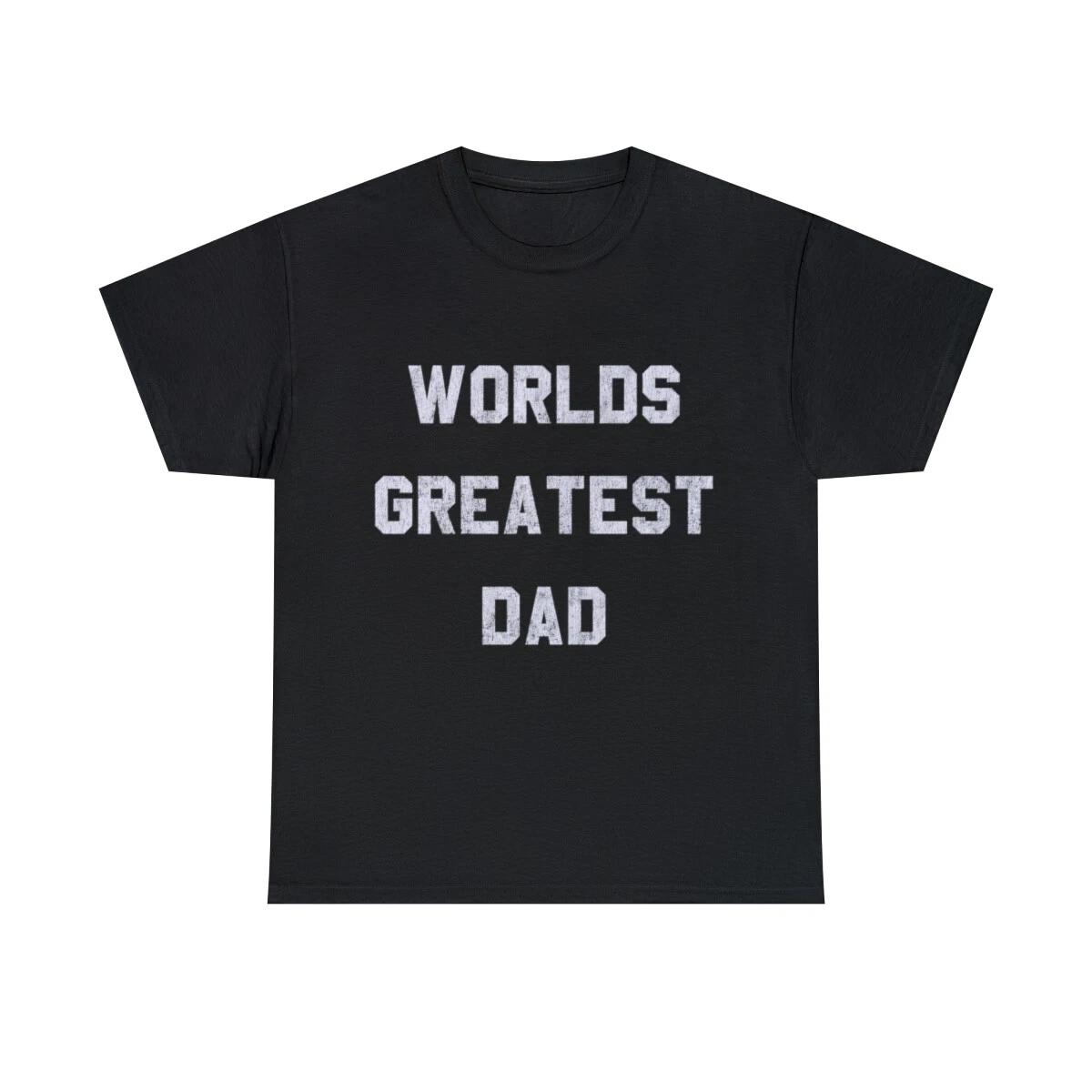 

Worlds Greatest Dad Retro Graphic Tee Shirt, S-5XL 3XL