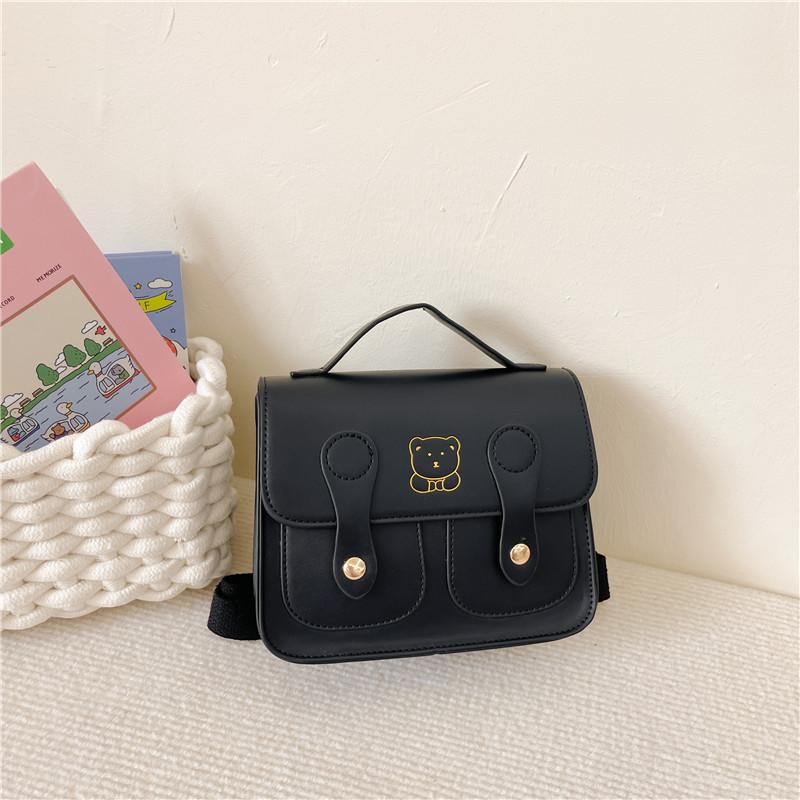 Simple and Retro Flip-top Bag, Anti-theft Backpack, Exquisite Children's Bag, Trendy Bag