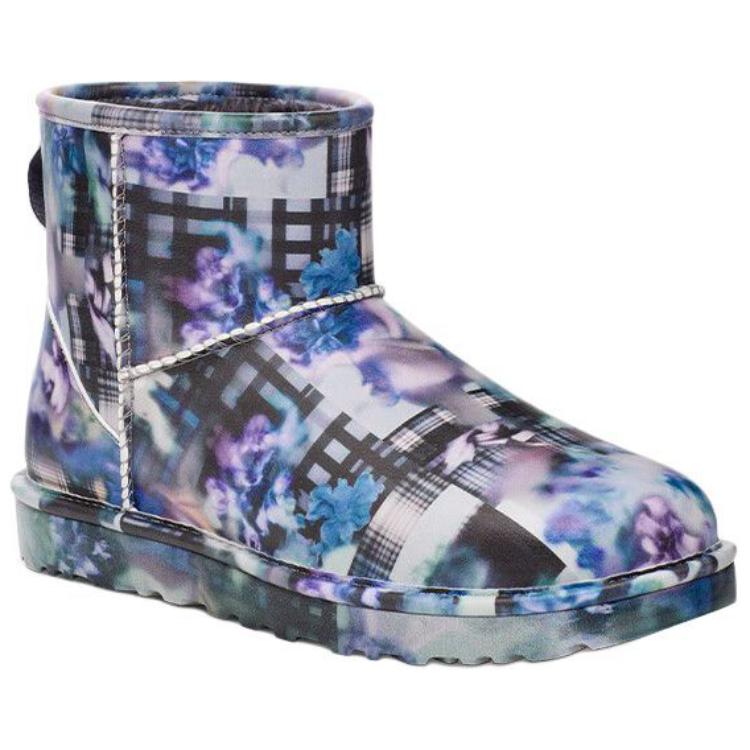 Collina Strada x UGG Classic Mini Boot Dark Blue Floral Unisex Sneakers 1170173-DFL