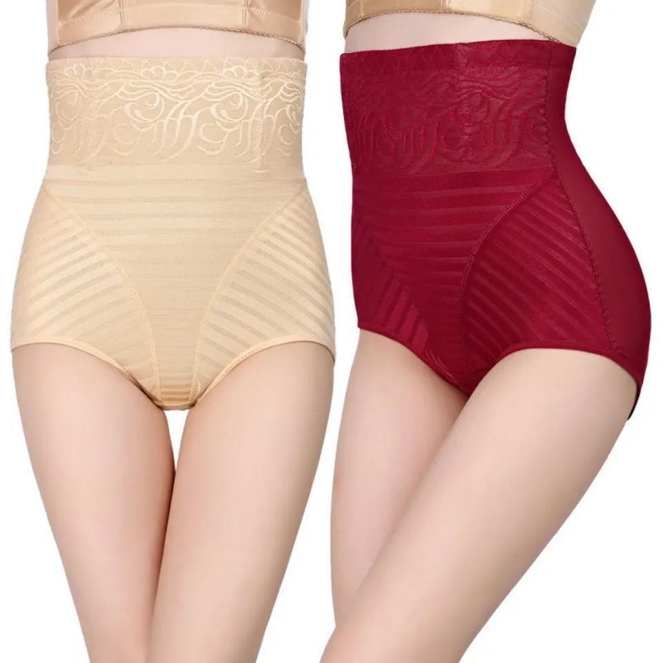 Women's High-Efficiency Tummy Control Underwear Butt Lifting Pants Waist Trainer Shapewear Strong Abdomen-Slimming Anti-Roll Edge Pants