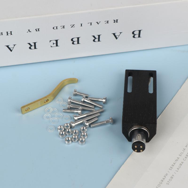For Lp Vinyl Record Player Cartridge Headshell Stylus Holder Accessories Kit Turntable Headshell With 4 Connection Wires