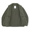 New Era Golf Fleece FullZip Jacket Olive 15129496 NER37G5037 XL