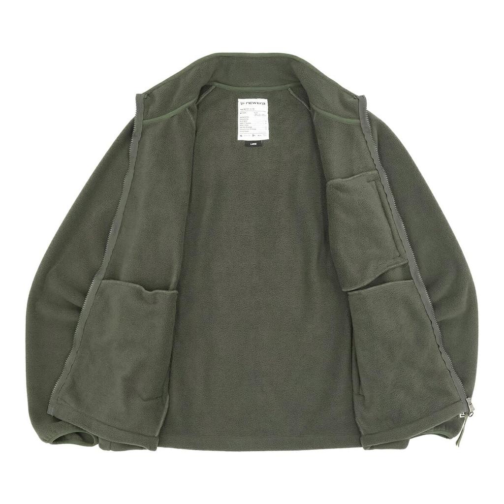 New Era Golf Fleece FullZip Jacket Olive 15129496 NER37G5037 XL