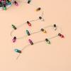 5M/Roll Christmas Garland Colorful Bulbs String Xmas Tree New Year Gift Diy Dollhouse Ornaments Party Supplies Not Led