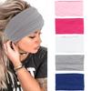Women Fashion Sports Yoga Stretch Headband Casual Fitness Running Sweat Absorbing Hairband for Workout Exercise