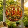 Puzzle Gift for Adults Acrylic Suncatcher, Artistic Window Hanging Ornament, 7.48 Inch Sun Satisfying Weekend Project Catcher Decoration, Ideal