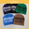 Shape Heart Spider Web Pattern Knitted Cap Winter Warm Fashionable Casual Gift
