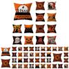 Super Soft Halloween Pumpkin Throw Pillow Case For Cozy Sofa And Festive Home Decor