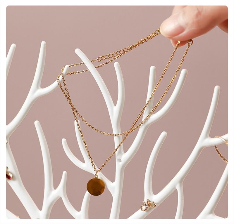 Antlers Jewelry Display Stands Tree Shape Jewelry Storage Frame Earrings Necklaces Bracelets Shopwindow Rack