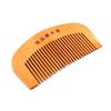 Portable Pocket-Sized Peach Wood Detangling and Massage Comb